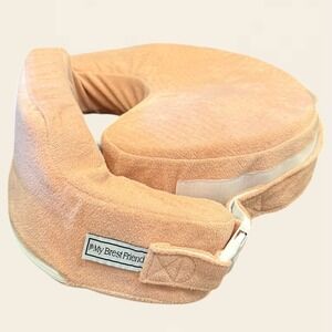 My Brest Friend Original Nursing Pillow Peach Plush Wrap Around Feeding